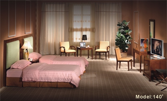 Подгоняйте мебель спальни гостиницы цвета устанавливает двойные размеры положите 1200*2000*250mm в постель
