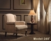 софы гостиничного номера 850*850*900mm софа ткани Seater белой одиночная с ISO14001