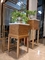 Таблица консоли 550*550*750mm стандартной мебели лобби гостиницы ISO9001 твердая деревянная