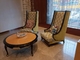 Роскошная софа уютные 780*880*1380mm гостиничного номера пользы лобби дизайна
